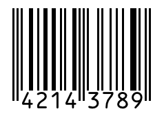 Barcode 42143789