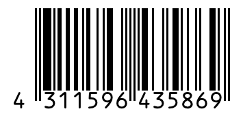 Barcode 4311596435869