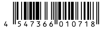 Barcode 4547366010718