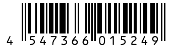 Barcode 4547366015249
