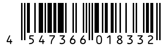 Barcode 4547366018332