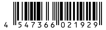 Barcode 4547366021929