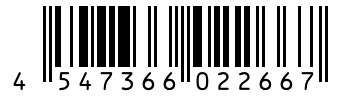 Barcode 4547366022667
