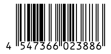 Barcode 4547366023886