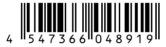 Barcode 4547366048919