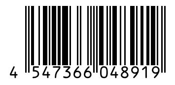 Barcode 4547366048919