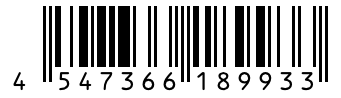 Barcode 4547366189933