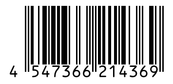 Barcode 4547366214369