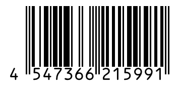 Barcode 4547366215991