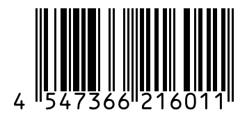 Barcode 4547366216011