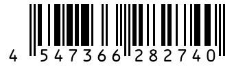 Barcode 4547366282740