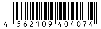 Barcode 4562109404074