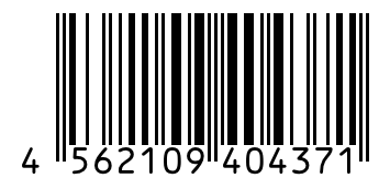 Barcode 4562109404371