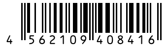 Barcode 4562109408416