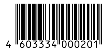 Barcode 4603334000201