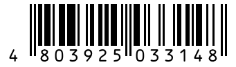 Barcode 4803925033148