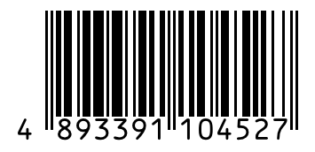 Barcode 4893391104527