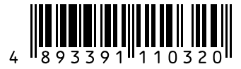 Barcode 4893391110320