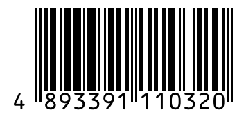 Barcode 4893391110320
