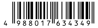 Barcode 4988017634349