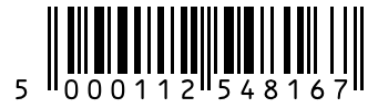 Barcode 5000112548167