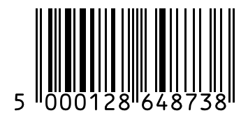 Barcode 5000128648738