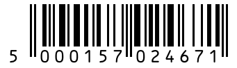 Barcode 5000157024671