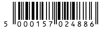 Barcode 5000157024886