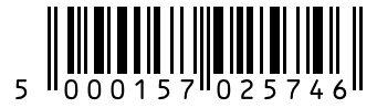 Barcode 5000157025746