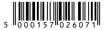 Barcode 5000157026071