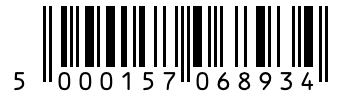 Barcode 5000157068934