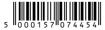 Barcode 5000157074454