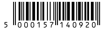 Barcode 5000157140920