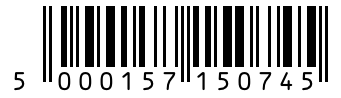 Barcode 5000157150745