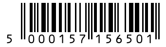 Barcode 5000157156501