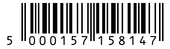 Barcode 5000157158147