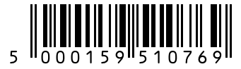Barcode 5000159510769