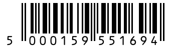 Barcode 5000159551694