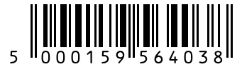 Barcode 5000159564038