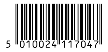Barcode 5010024117047