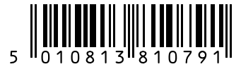 Barcode 5010813810791