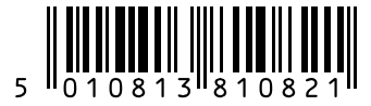 Barcode 5010813810821