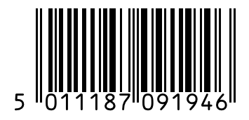 Barcode 5011187091946