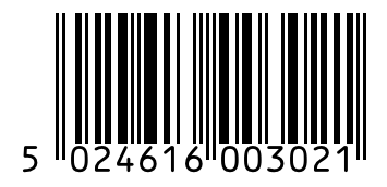 Barcode 5024616003021