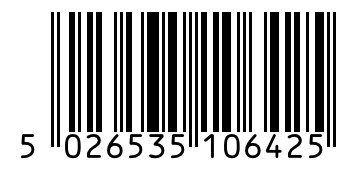 Barcode 5026535106425