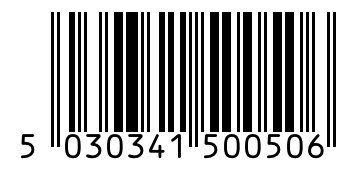 Barcode 5030341500506