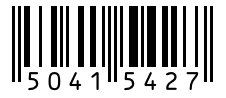 Barcode 50415427