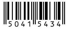 Barcode 50415434