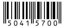 Barcode 50415700