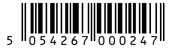 Barcode 5054267000247